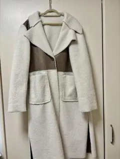 SALE中✳︎EMODA✳︎バイカラー ボアムートンコート