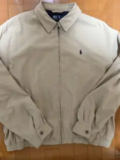 90s POLO by Ralph Lauren スイングトップ XL ベージュ