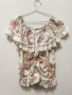 【リズリサ】花柄チュニックのサムネイル
