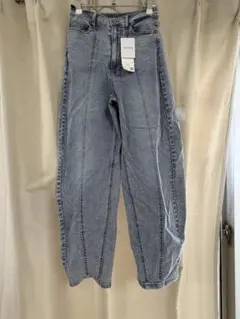 冷感デニムパンツ