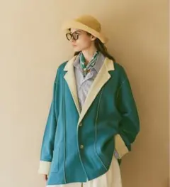 Oversize tailored knit jacket【完売品】サイズ1のサムネイル