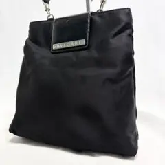 u12【美品】ブルガリ ウィークエンド PVC ビジネス トートバッグ A4可 