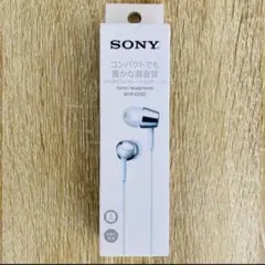 SONY MDR-EX15S ホワイト 有線イヤホン