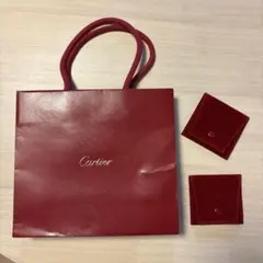 Cartier ジュエリーポーチと紙袋　カルティエ