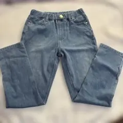週末セール☆777→444♡♡♡ライトブルーデニムパンツ ウエストゴム