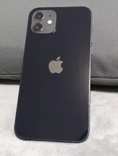 動作品！Apple iPhone12 64GB ブラック MGHN3J/A