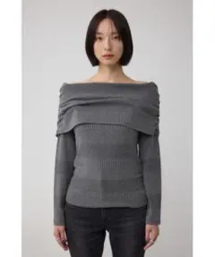 【美品(一度着用のみ)】 AZUL BY MOUSSY オフショルダー