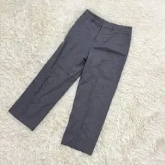 MICHEL KLEIN コットン　シンプル　スラックス　オフィス　ビジネス