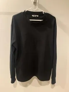 ユニクロU UNIQLO U ブラック 長袖　ロンt