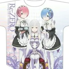 Re:ゼロから始める異世界生活 レム(ローソン制服) フルグラフィックT 