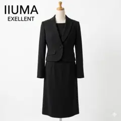 LIUMA スーツ 上下セット ブラック 9号 ジャケット ワンピース　M