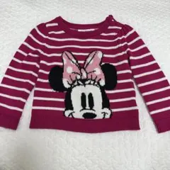 baby GAP ミニーマウス ニットセーター 18-24month 90