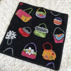 未使用　FEILER　フェイラー　クレイジーバッグ柄　レトロポップ　ハンカチ