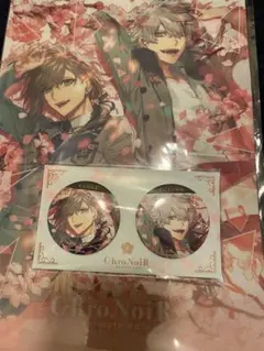 ChroNoiR アニメイトカフェ 缶バッジ クリアファイル