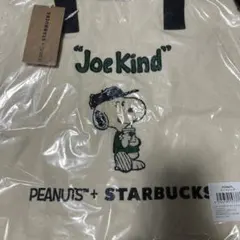 新品未開封　スターバックスPEANUTS スヌーピー トートバッグ