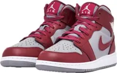 【値下げしました※中古】Air Jordan 1 Mid GS バーガンディのサムネイル