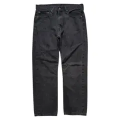 古着 LEVI’S 505 ブラックデニムパンツ 36×32