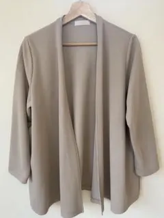 anySiS ベージュ 長袖カーディガン