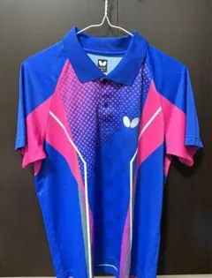 が*ン様 Butterfly バタフライ 卓球 ウェア 青 ピンク