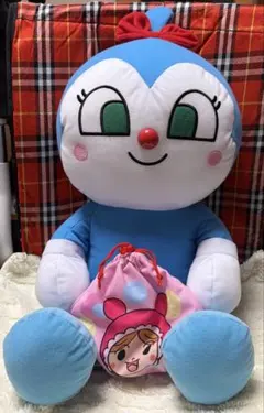 アンパンマンコキンちゃん ぬいぐるみ青約30cm