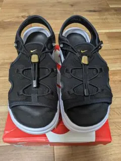 【1度のみ使用】NIKEナイキ エアマックス ココ 黒×白 サンダル 24cm