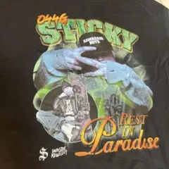 SCARS STICKY REST IN PARADISE Tシャツ ブラック - メルカリ