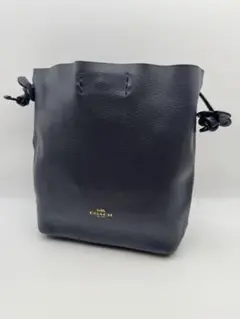 COACH レザー ショルダーバッグ ★ブラックのサムネイル