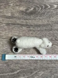 A様専用ページ 白くまと茶ぐまキーホルダー ハンドメイド 羊毛フェルト