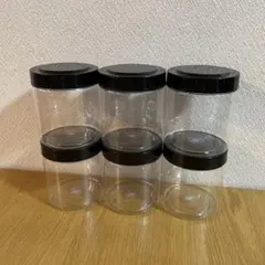 透明プラスチック保存容器 6個セットのサムネイル