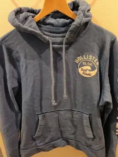 Hollister パーカー ブルー　ホリスターのサムネイル