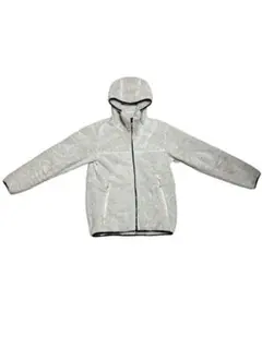 UNIQLO フリース ジャケット S オフホワイト　フード付き