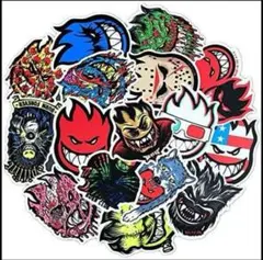 スピットファイア ステッカー１５枚スケボー スノボー ボム 防水 強粘着タイプ