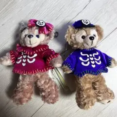 ダッフィー シェリーメイ 2013 ハロウィン ぬいぐるみバッジ