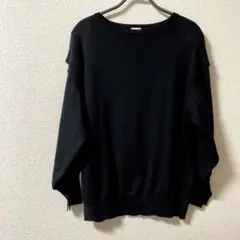 GREEN LABEL RELAXING ブラックニット 長袖