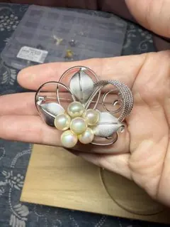 あこや真珠パールブローチ 本真珠ブローチ 入学式・卒業式 ・セレモニー