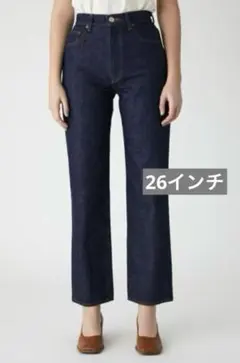 MOUSSY ストレートデニム　26インチ