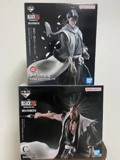 BLEACH 一番くじ　朽木白哉　更木剣八　フィギュア　開封済み　まとめ売り