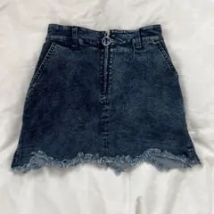 BROWNYダークデニム ミニスカートのサムネイル