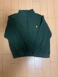 ハーフジップ ポロシャツ