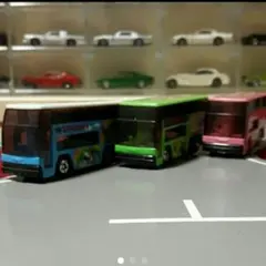 トミカ　ディズニー　Lilo&Stitichバス３台セット【絶版品】