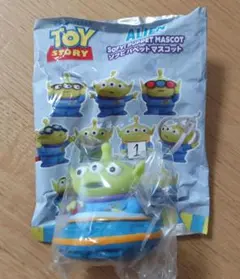 トイストーリー　エイリアン　⑦　ソフビパペットマスコット　ソフビ人形フィギュア