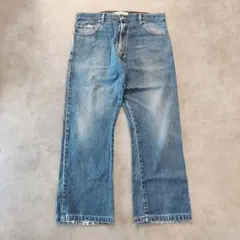 リーバイス517 Levis W36 ブルーデニム 青 00s ヒゲ 15011