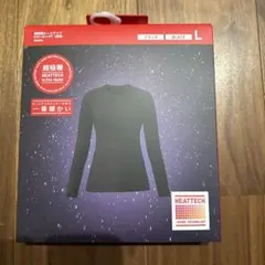 ユニクロ　HEATTECH 超極暖　ブラック Lサイズ