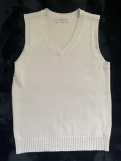 制服 ベスト アイボリー ベージュ