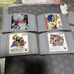 ニンテンドー64ソフト　④本セット