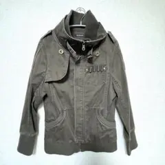 y2k カーキ ミリタリー ジャケット