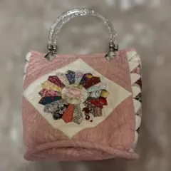 パッチワーク♡ヘキサゴントートバッグ♡ミニポーチ - メルカリ