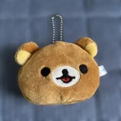 サンエックス　リラックマ　ぬいぐるみフェイス型ポーチのサムネイル
