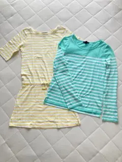 GAPKids ロンT 150 半袖チュニック140 2点セット