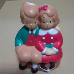 太陽神戸銀行　ボードビルデュオ　 EDDY&EMMY ソフビ貯金箱